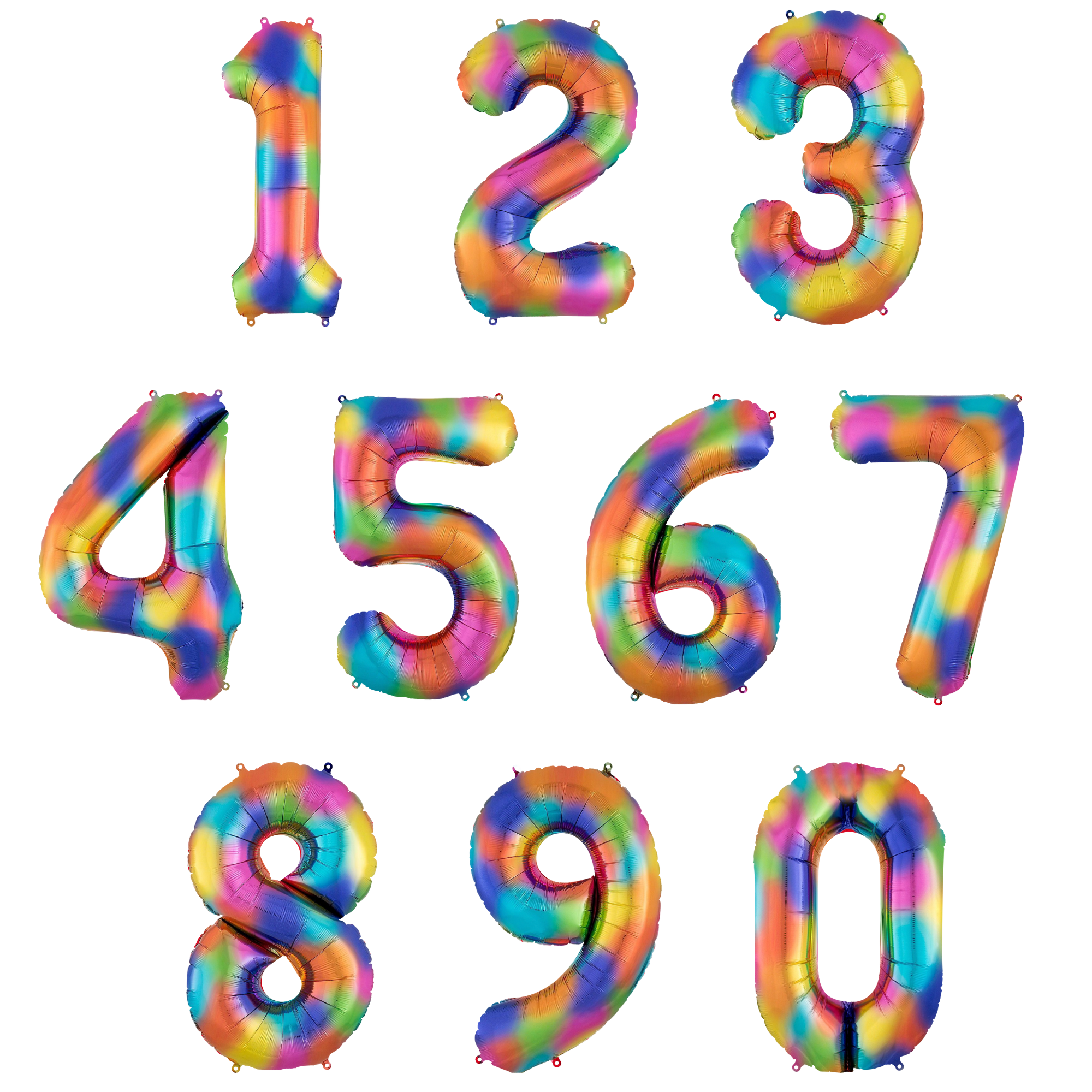 40" Number Rainbow