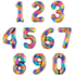 40" Number Rainbow