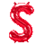 Alive Balloon Co 14" Letter Red