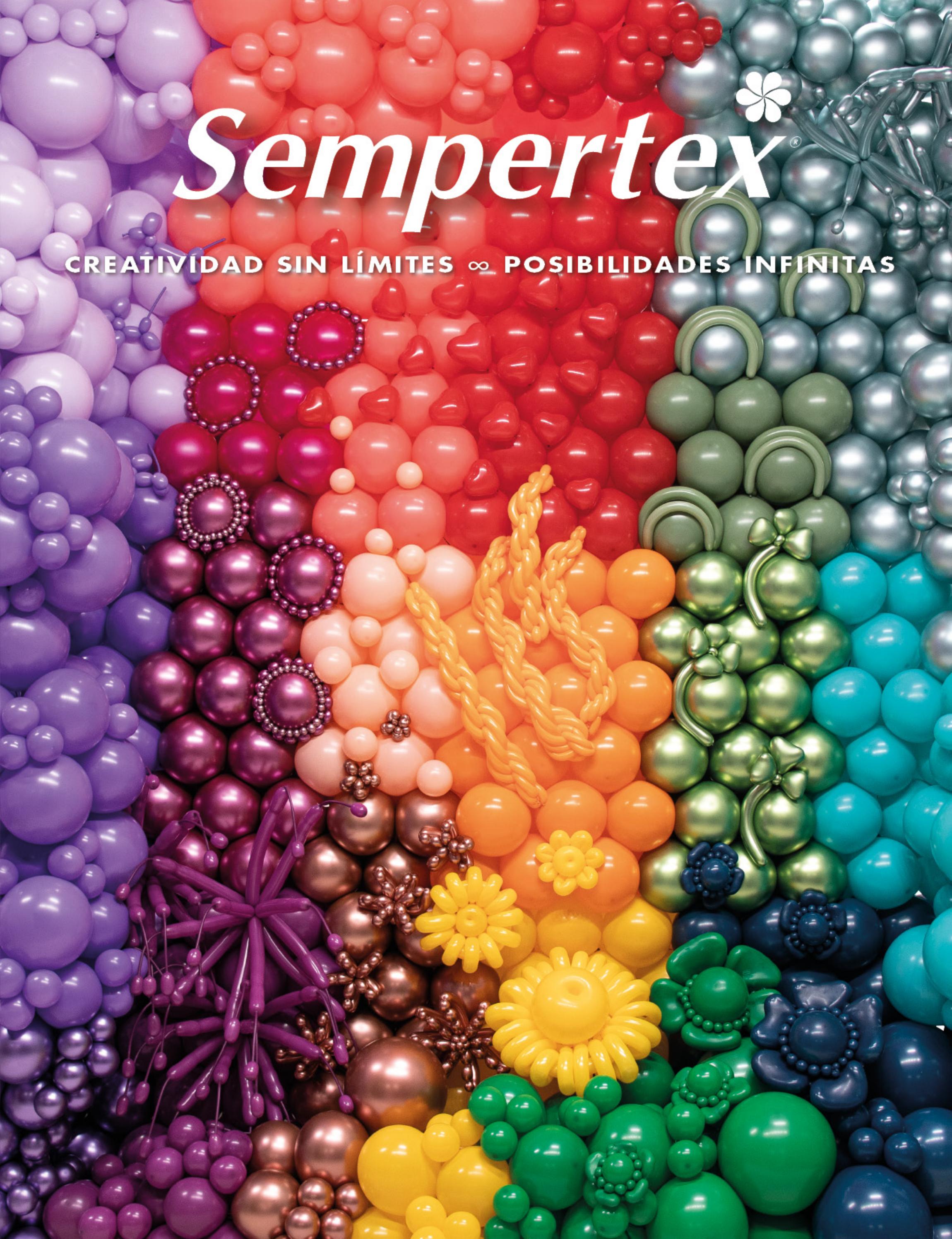 Sempertex Color Chart Portfolio 2025 Cool Party Balloons