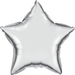 18" Star Foil Silver