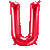 Alive Balloon Co 14" Letter Red