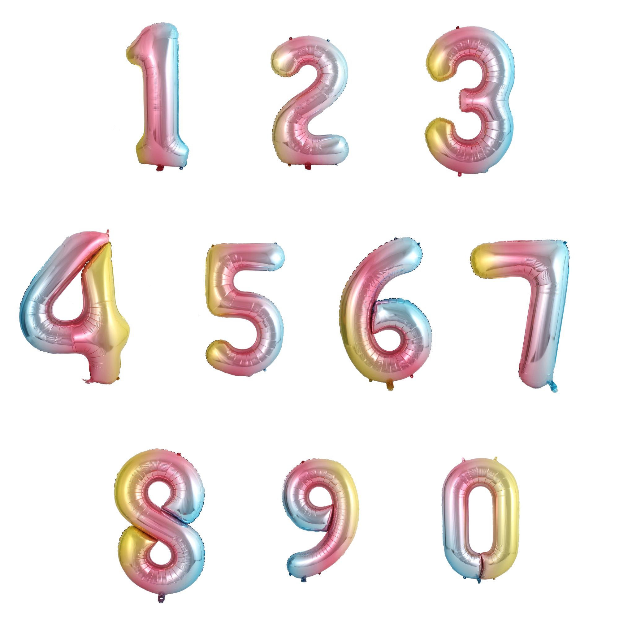 16" Number V Gradient