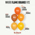 Kalisan Standard Flame Orange