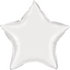 18" Star Foil White (flat)