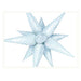 Burst Party Co. 40" Blue Gingham Starburst
