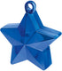 Metallic Star Balloon Weight-Royal Blue