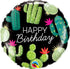 18" Qualatex Birthday Cactuses