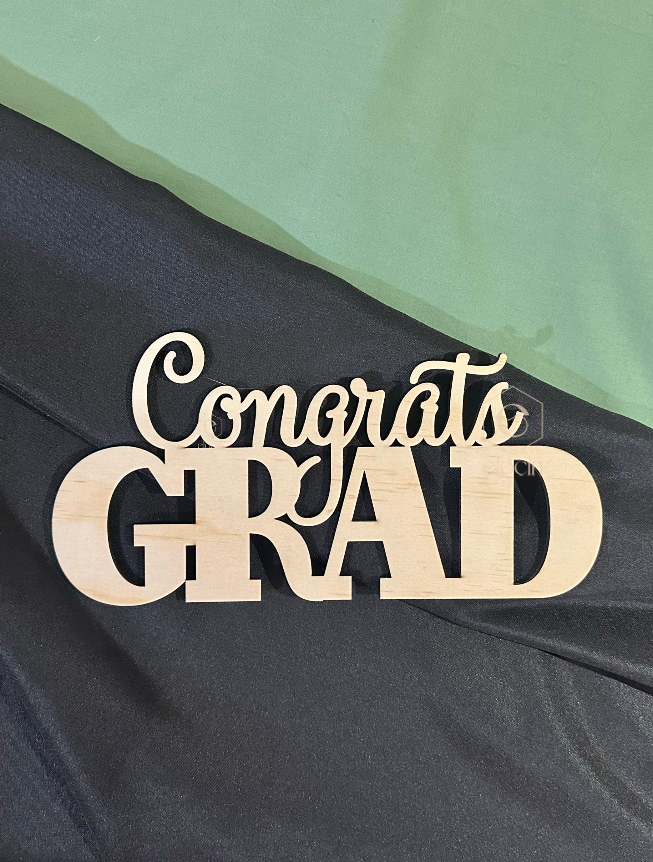 Congrats Grad Wooden Sign(Local Pick-up Only)