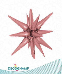 Decochamp 22" Dusty Rose Starburst