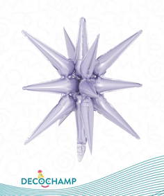 Decochamp 22" Lilac Starburst