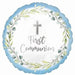 Anagram 17" Blue First Communion Round Foil