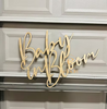 Baby in Bloom Wooden Sign (Local Pick-up Only)