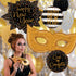 Betallic 43" Gold Glitter Mask