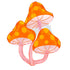 Burst Party Co. 40" Triple Mushroom