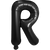 Alive Balloon Co 34" Letter Black