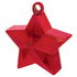 Metallic Star Balloon Weight-Red