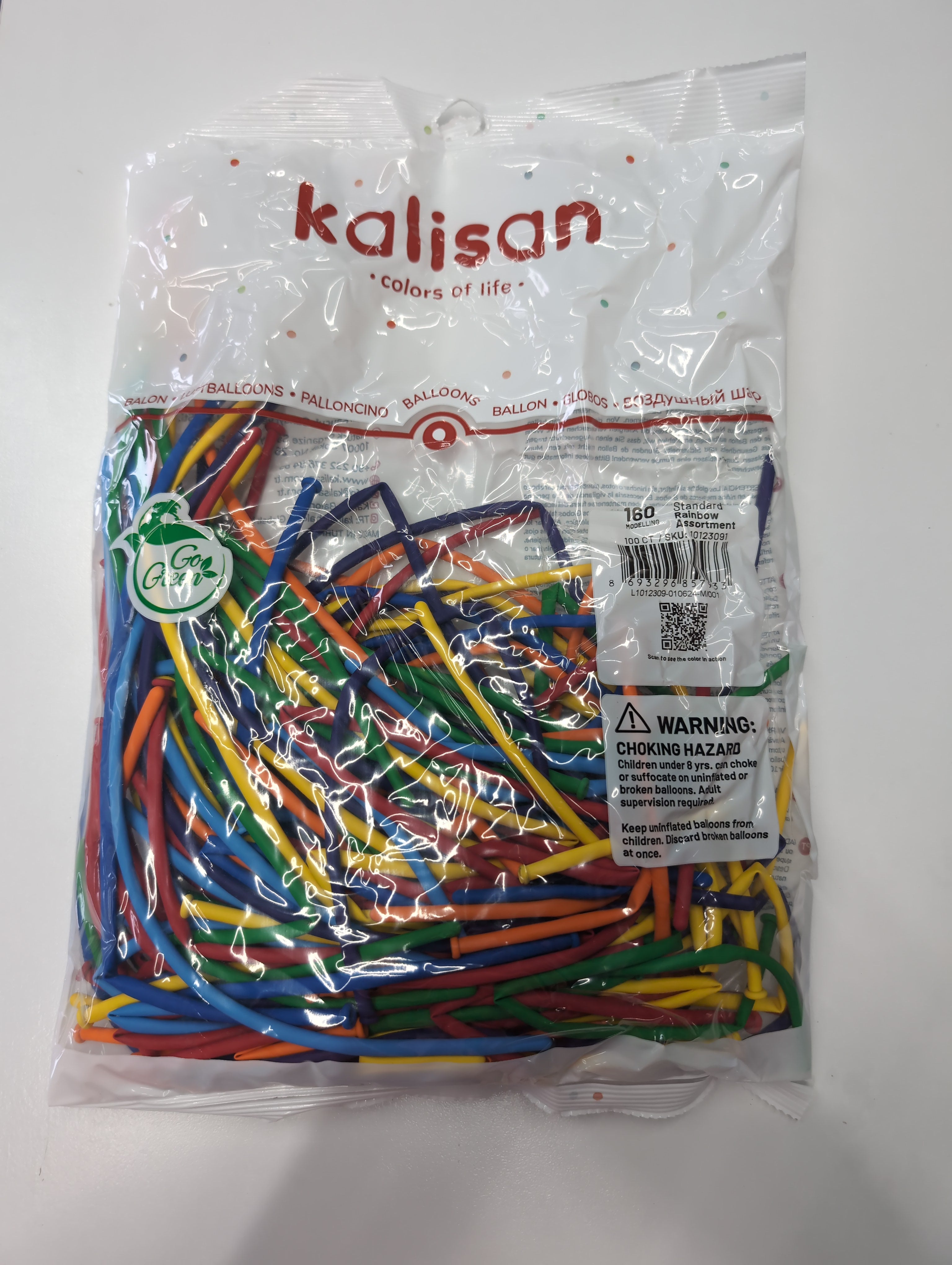 Kalisan 160M Standard Rainbow Assortment