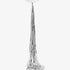 Unique Silver Tassel Balloon Tail 6'