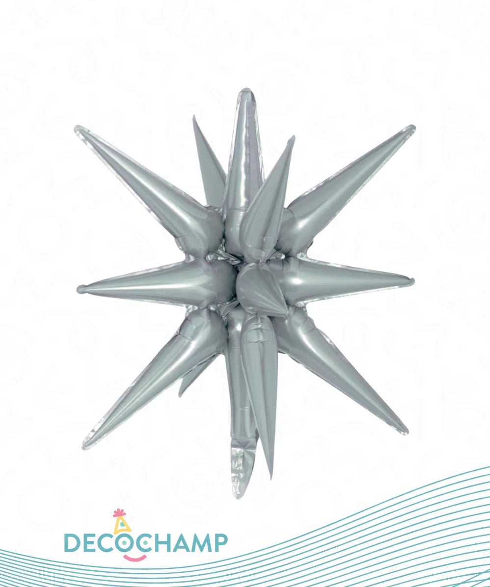 Decochamp 22" Grey Starburst