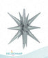 Decochamp 22" Grey Starburst