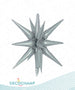 Decochamp 22" Grey Starburst