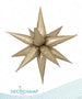 Decochamp 26" Champagne Starburst